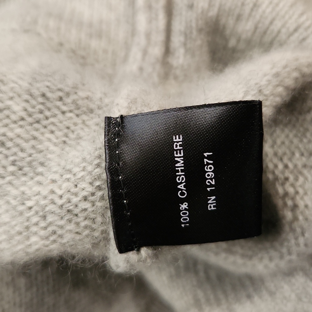 Mens naked cashmere zip up hoodie - Picture 6 of 6